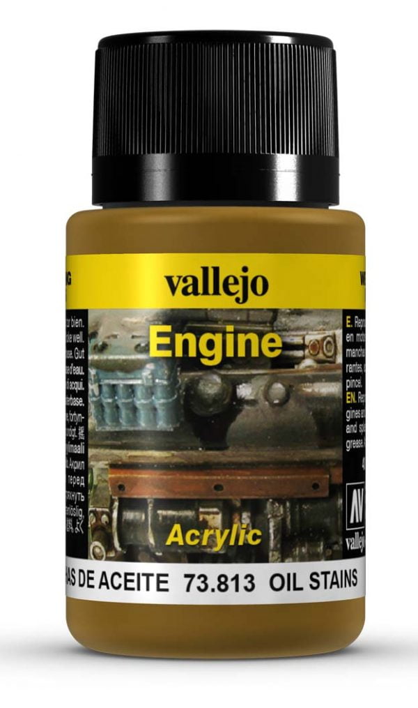 Effets de moteur de taches d'huile par Vallejo 73813