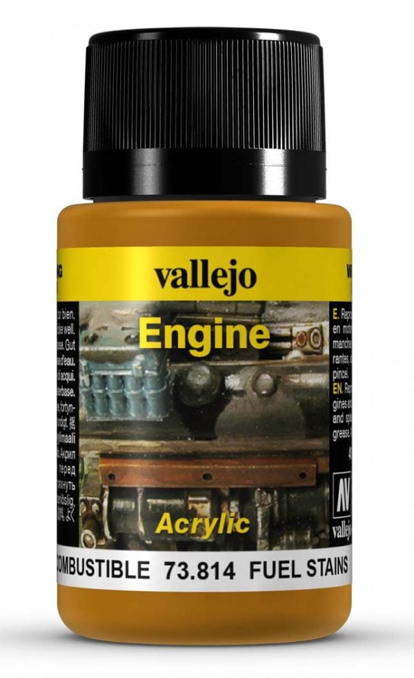 Effets de moteur de taches de carburant par Vallejo 73814