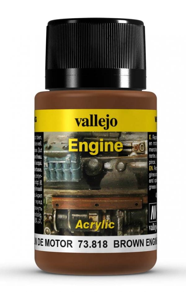 Brown Engine Soot Engine Effects by Vallejo 73818