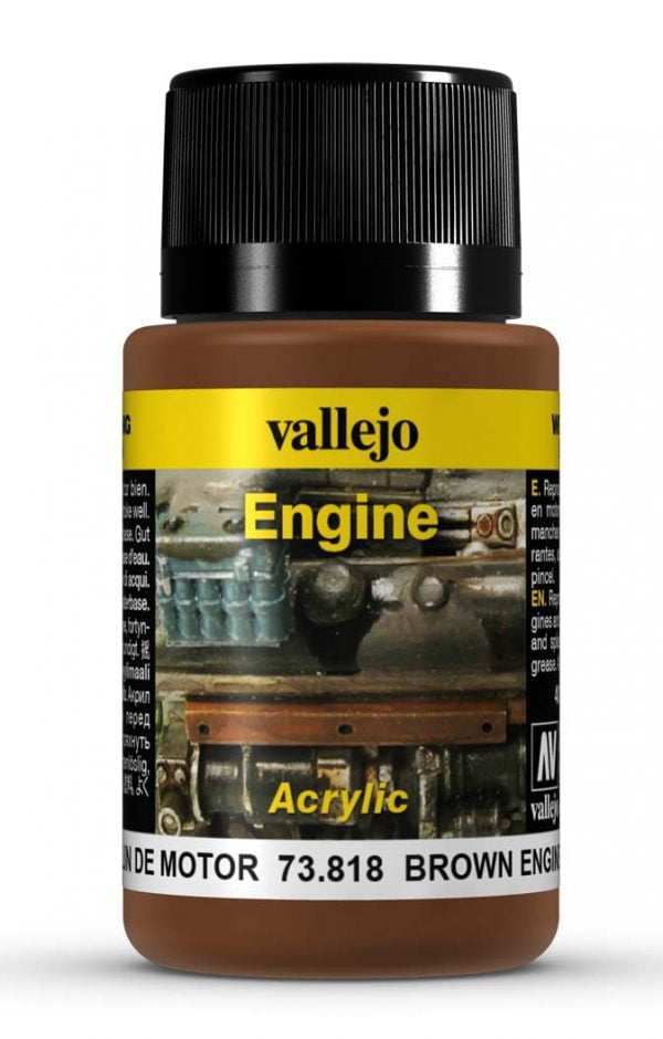 Brown Engine Suie Engine Effects by Vallejo 73818