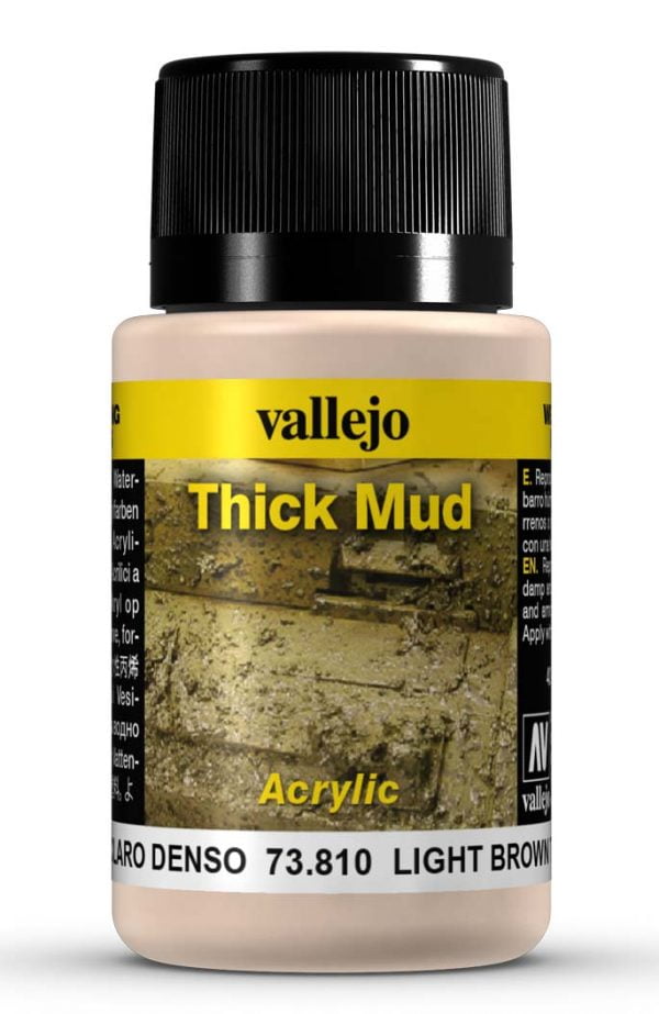 Light Brown Mud Thick Mud by Vallejo 73810