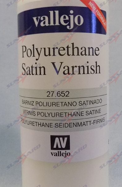 Satin Polyurethane Varnish by Vallejo 27652 200ml