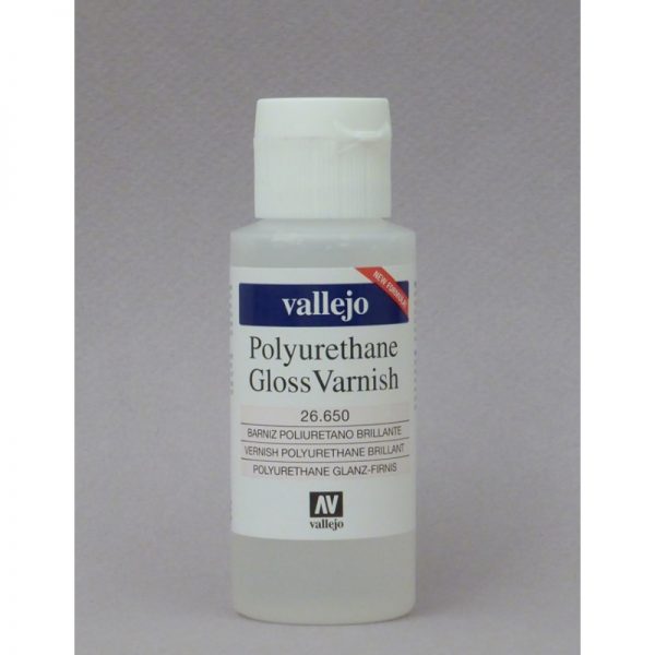 Gloss Polyurethane Varnish by Vallejo 26650 60ml