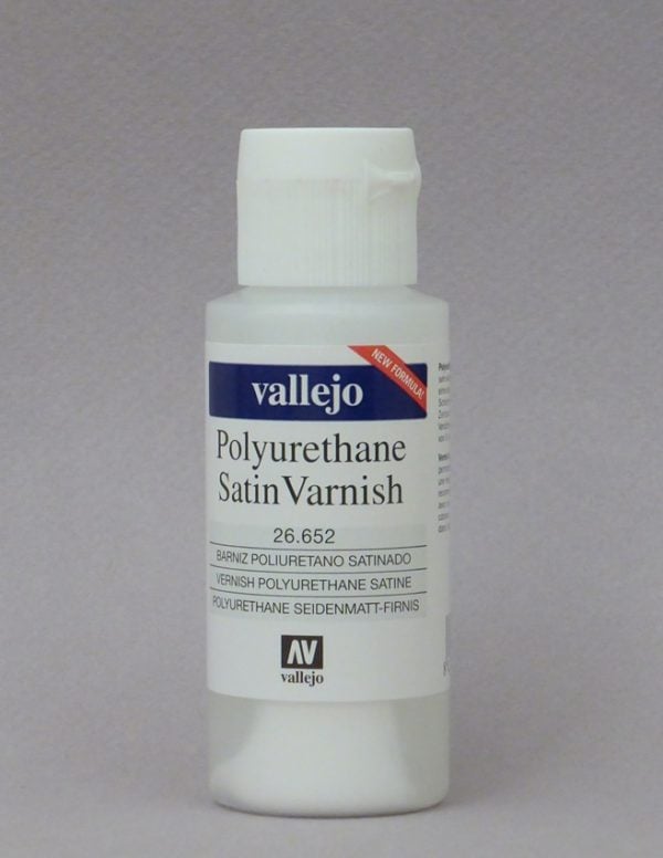 Satin Polyurethane Varnish by Vallejo 26652 60ml