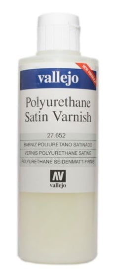 Satin Polyurethane Varnish by Vallejo 27652 200ml