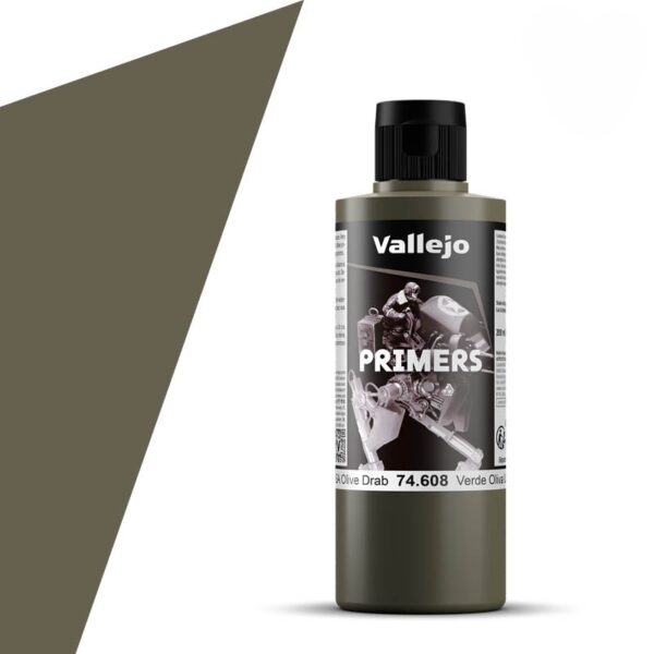 Vallejo Model Color Colour US Olive Drab Primer 74608 200ml