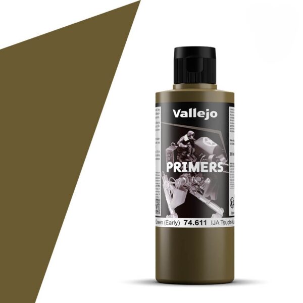 Vallejo Model Color Colour IJA Tsuchi-Kusa-Iro Earth Green (Early) Primer 74611 200ml