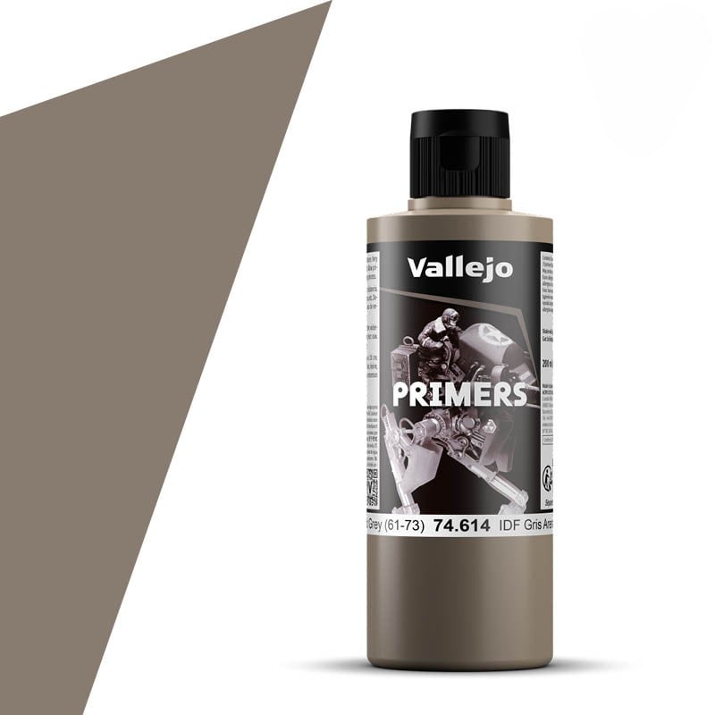 Vallejo Model Color Colour IDF Israeli Sand Grey 61-73 Primer 74614 200ml