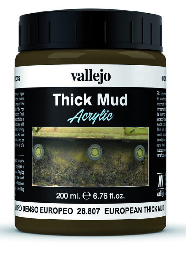 European Mud Thick Mud by Vallejo 26807 200ml