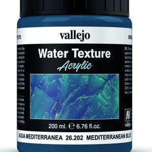Mediterranean Blue Water Texture by Vallejo 26202
