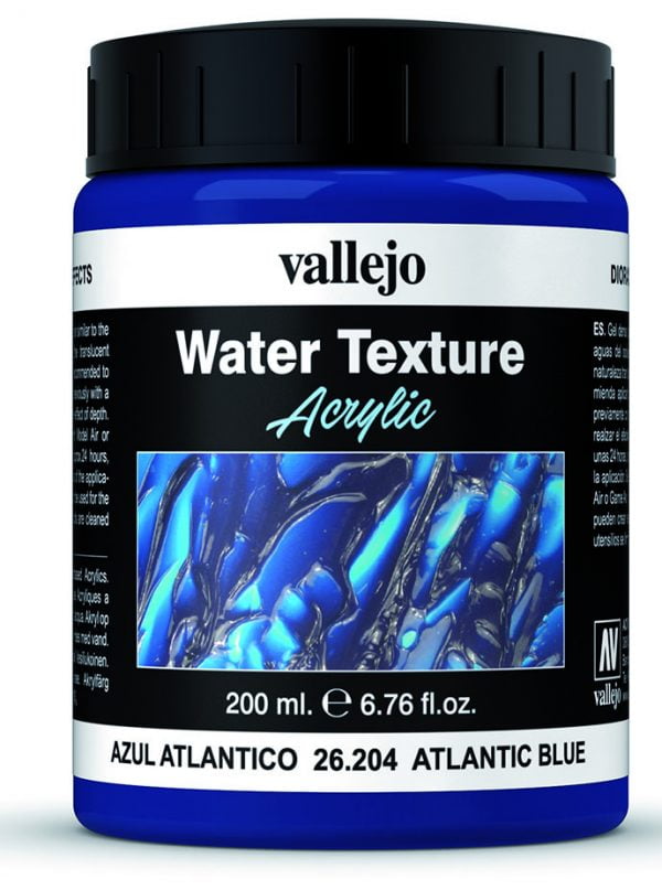 Atlantic Blue Water Texture by Vallejo 26204