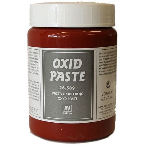 Red Oxide Paste Texture by Vallejo 26589