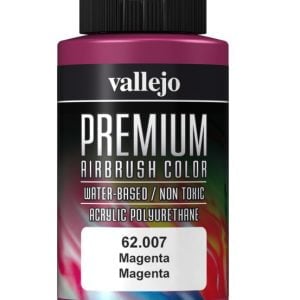 Magenta Premium Airbrush Colour by Vallejo 62007 60ml