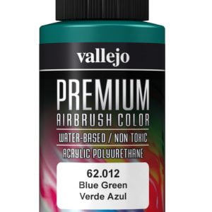 Blue Green Premium Airbrush Colour by Vallejo 62012 60ml