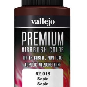 Sepia Premium Airbrush Colour by Vallejo 62018 60ml