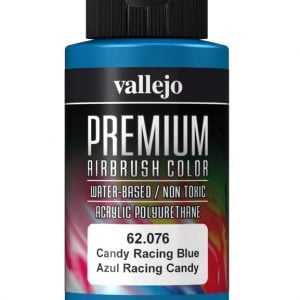 Candy Racing Blue Premium Aérographe Couleur par Vallejo 62076 60 ml