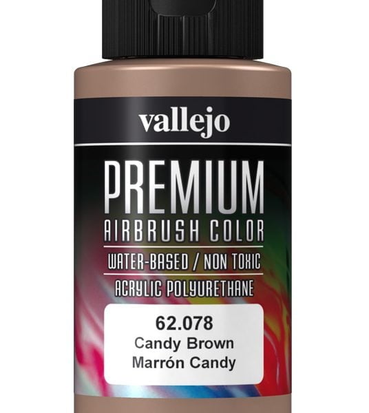 Candy Brown Premium Airbrush Colour by Vallejo 62078 60ml