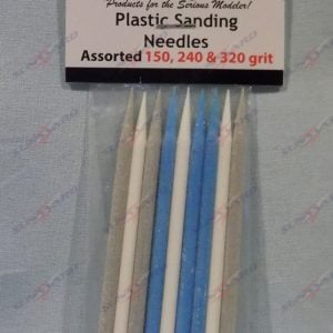 Sanding Needles Assorted Grit Fine Medium Coarse ALB 404