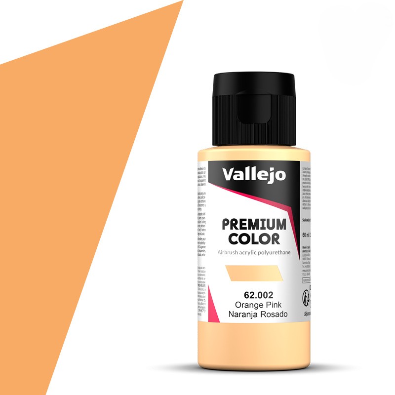 Vallejo Premium Color Orange Pink 62002 60ml