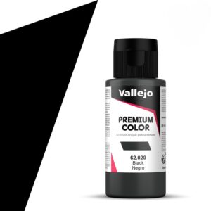 Vallejo Premium Color Black 62020 60ml