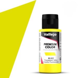 Vallejo Premium Color Yellow Fluorescent 62031 60ml