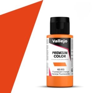 Vallejo Premium Color Fluorescent Orange 62033 60ml