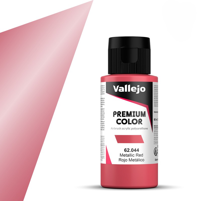 Vallejo Premium Color Metallic Red 62044 60ml