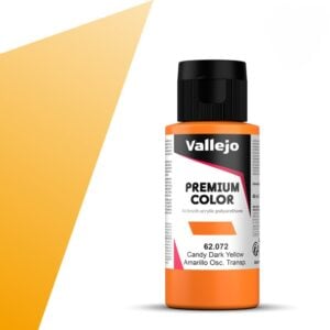 Vallejo Premium Color Candy Dark Yellow 62072 60ml
