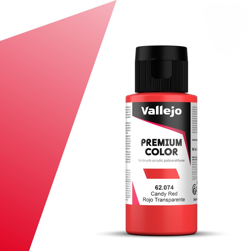 Vallejo Premium Color Candy Red 62074 60ml