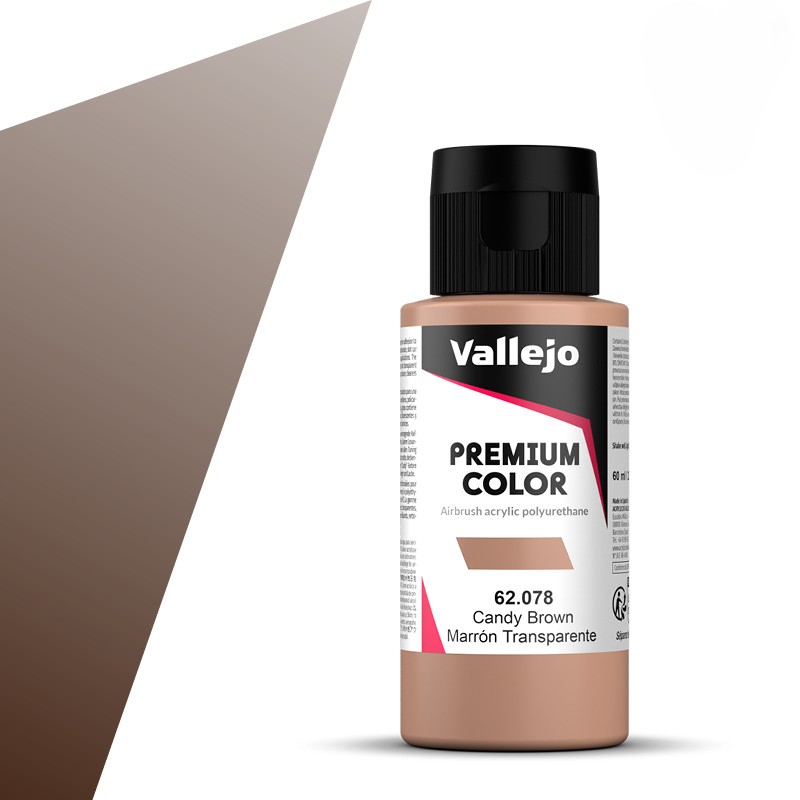 Vallejo Premium Color Candy Brown 62078 60ml