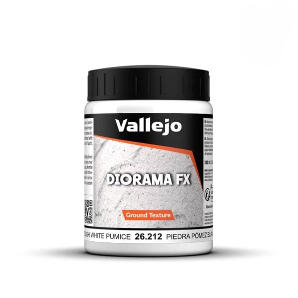 Vallejo Diorama FX Rough White Pumice Ground Texture 26212 200ml