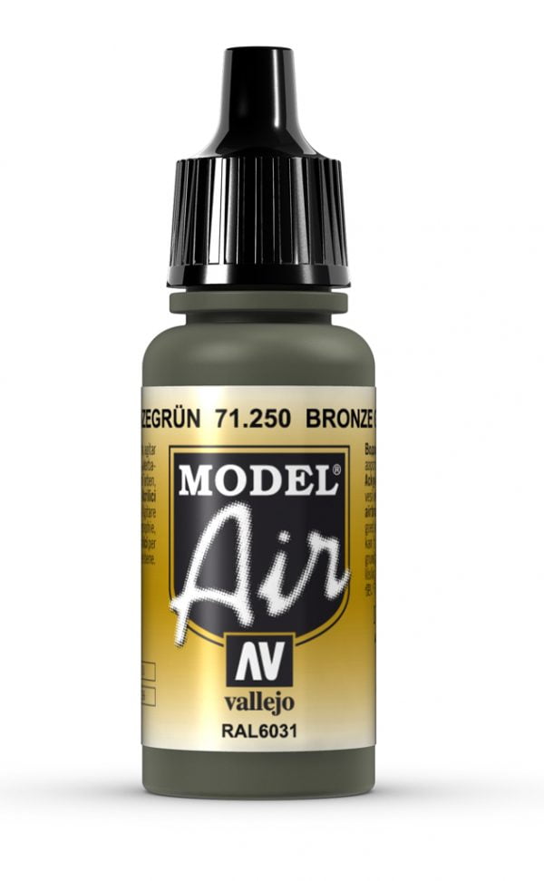 Vallejo Model Air Color Couleur Bronze Vert 71250