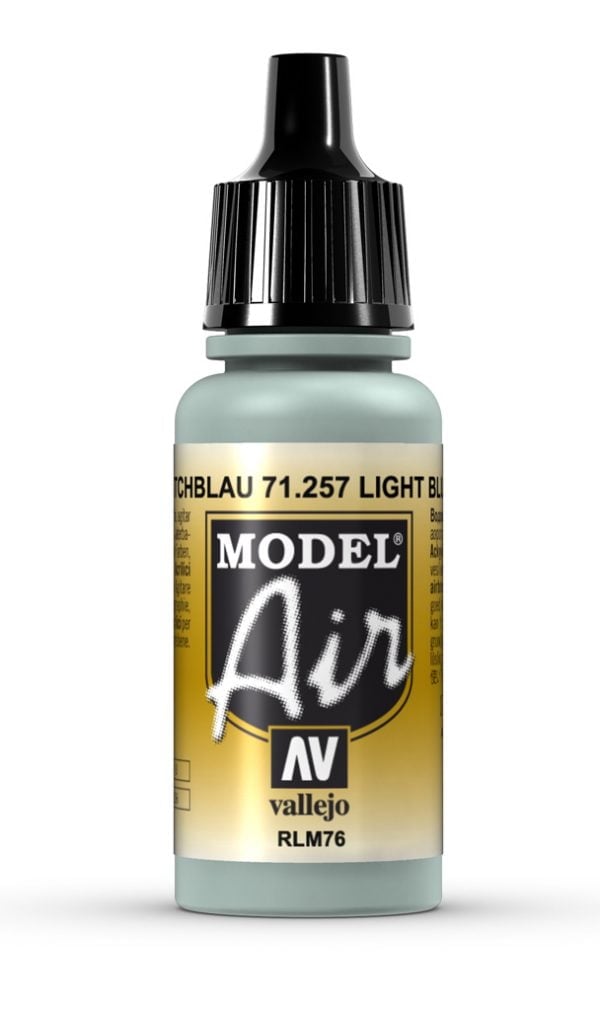 Vallejo Modèle Air Color Couleur Bleu Clair RLM76 71257