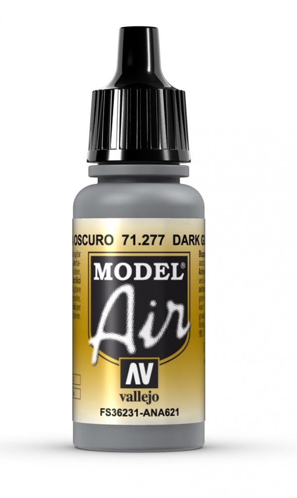 Vallejo Model Air Color Couleur Gris Gull Foncé Gris 71277