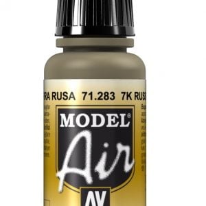 Vallejo Model Air Color Couleur 7K Tan russe 71283