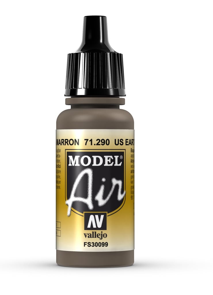 Vallejo Model Air Color Couleur US Earth Brown 71290