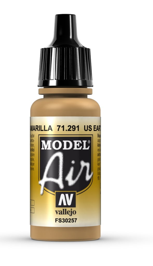 Vallejo Model Air Color Couleur US Terre Jaune 71291