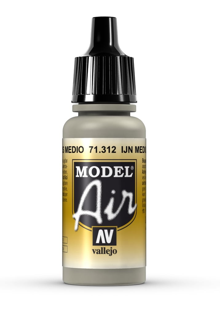 Vallejo Modèle Air Color Couleur IJN Gris Moyen Gris 71312