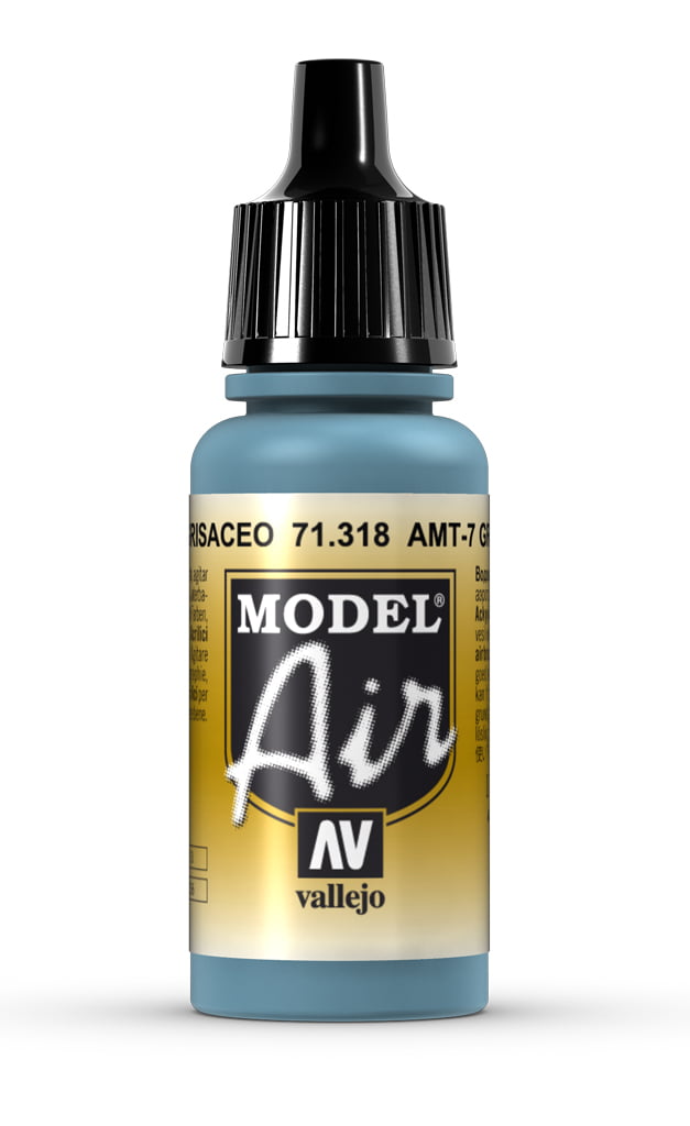 Vallejo Model Air Color Couleur AMT-7 Bleu Grisâtre Grisâtre 71318