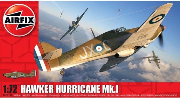 Airfix Hawker Hurricane Mk.I 1/72 Scale A01010A