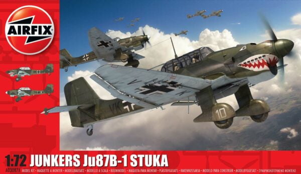 Airfix Junkers Ju87 B-1 Stuka 1:72 Scale A03087A