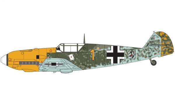 Airfix Messerschmitt Bf109E-3 E-4 1:48 Scale A05120B