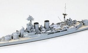 Tamiya British Cruiser Hood & E Class Destroyer 1-700 Scale 31806