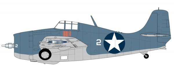 Markings Airfix Grumman F4F-4 Wildcat 1:72 Scale A02070