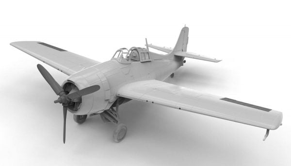 Front Airfix Grumman F4F-4 Wildcat 1:72 Scale A02070