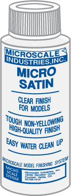 Microscale Micro Coat Satin Clear Satin Finish MI-5