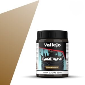 Vallejo Sepia Wash 73300 Formule de trempage 200 ml