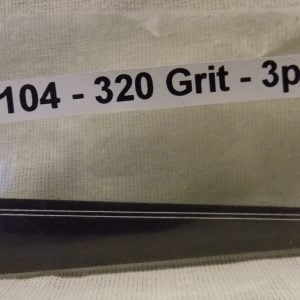 Alpha Abrasives Mini limes coniques grain 320 ALB M1104
