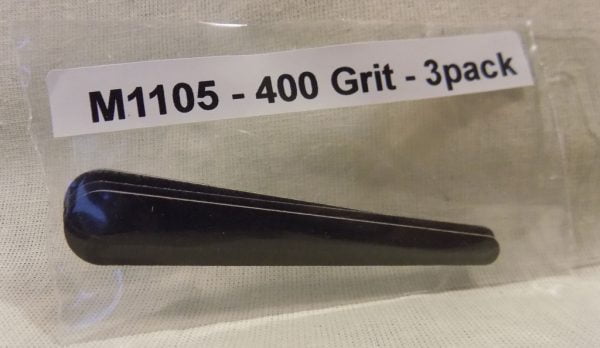 Alpha Abrasives Mini limes coniques grain 400 ALB M1105