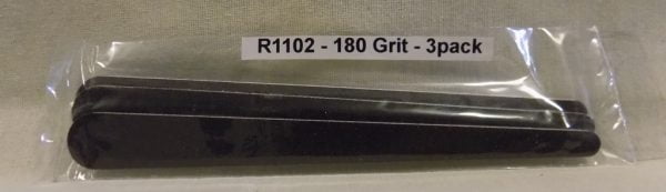 Alpha Abrasives Regular Tapered Files 180 Grit ALB R1102